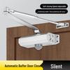 Fireproof Hydraulic Door Closer - Silent Push-Pull Buffer for Automatic Door Closing