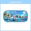 Stitch Childrens Double Layer Pencil Case With Polyester Storage For School Supplies