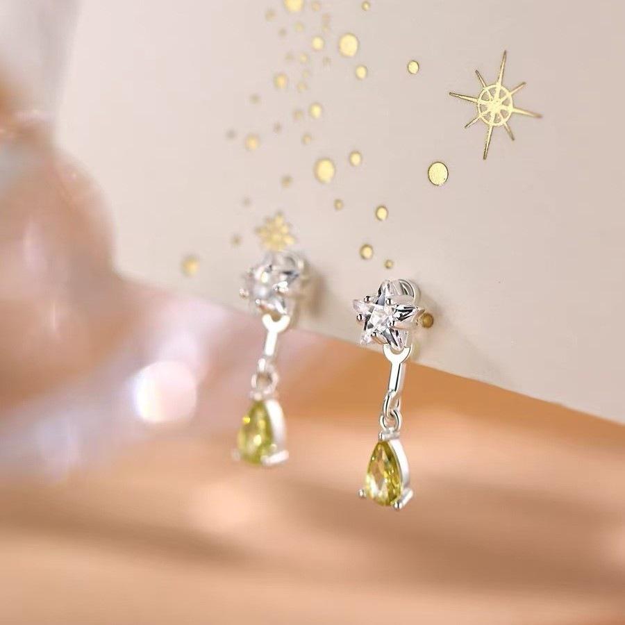 925 Sterling Silver Water Drop Earrings | Luxury Women's 2025 Style