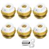 Copper Radiator Drain Valve Heating Copper Exhaust Valve Key 2.4cm X 2.6cm Brass Drain Valve For Standard Radiators