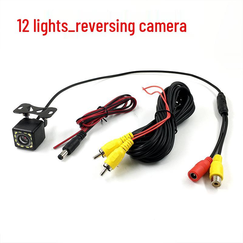 4-Light HD Rearview Camera for Cars