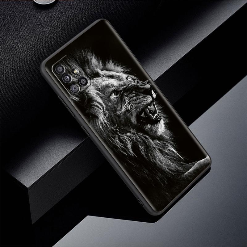 Wolf Löwe Tier Hülle Für Samsung Galaxy A54 A52 A14 5G A53 A12 A13 A71 A23 A34 A33 A21s Handyhülle