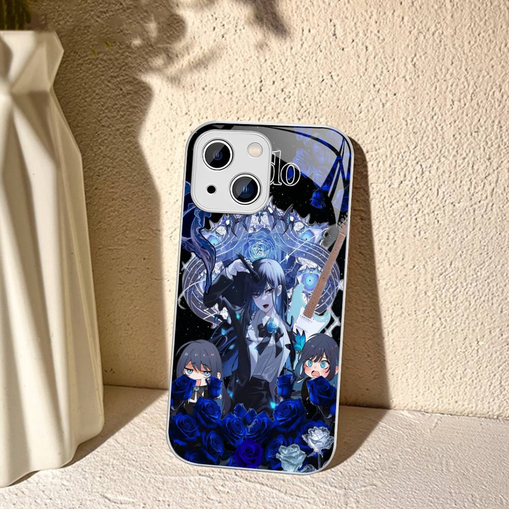 Cartoon Ado Kyogen X Uta For IPhone 14 13 12 Mini 11 Pro XS Max X XR 14 Plus Tempered Glass Cover