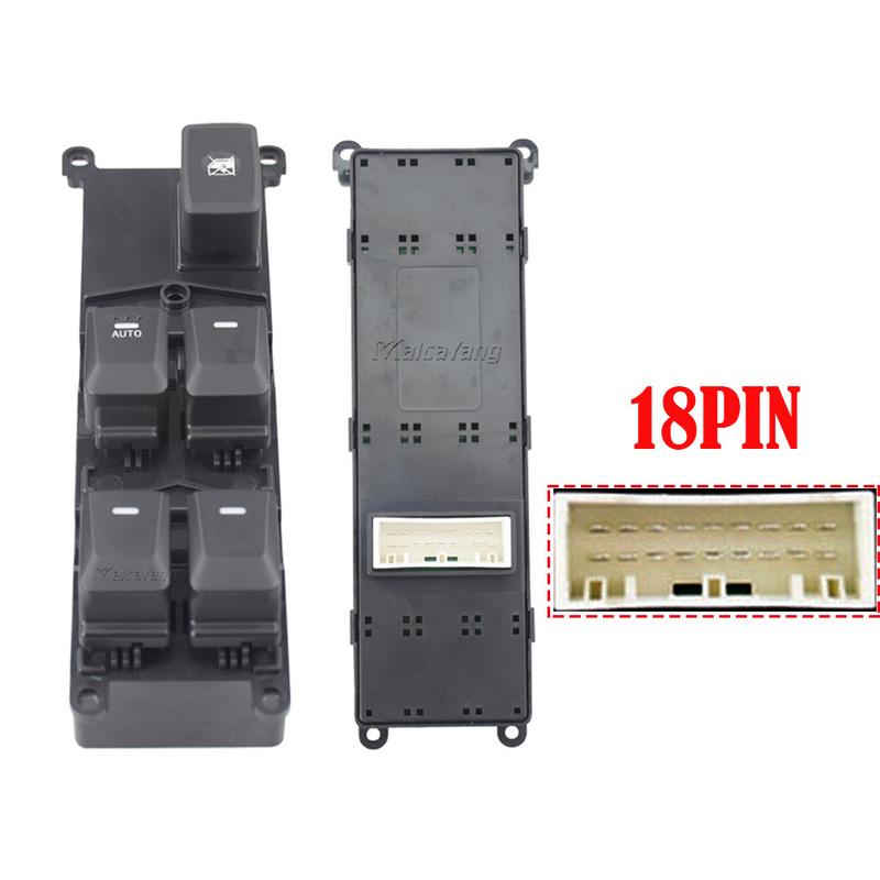 93570-1W130 Power Window Switch For Kia RIO III (UB) LHD Left Hand Driver Glass Lifter Button Control 93570-1W133 16PIN/18PIN