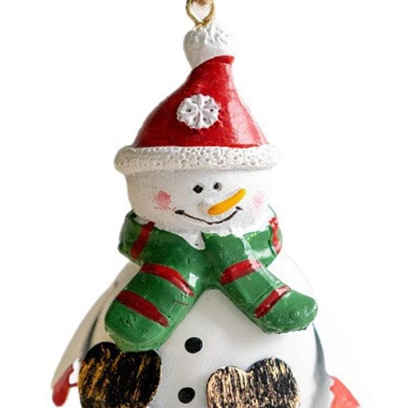 Christmas Decorative Hangers Santa Reindeer Figures With Detailed Design For Tree Window Shelf Decoration