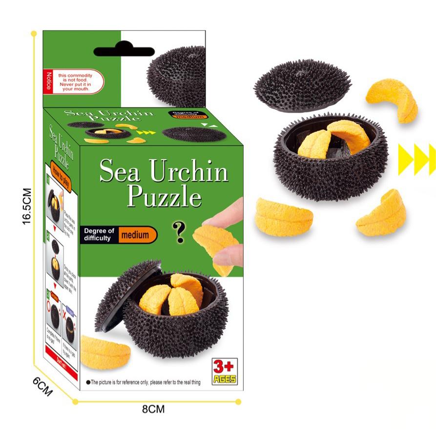 

3D Three-Dimensional Garlic Puzzle Simulation Sea Urchin Puzzle Building Blocks Creative And Fun Garlic Puzzle Toys