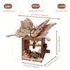 3D Wooden Puzzle Butterfly Music Box Model Toy