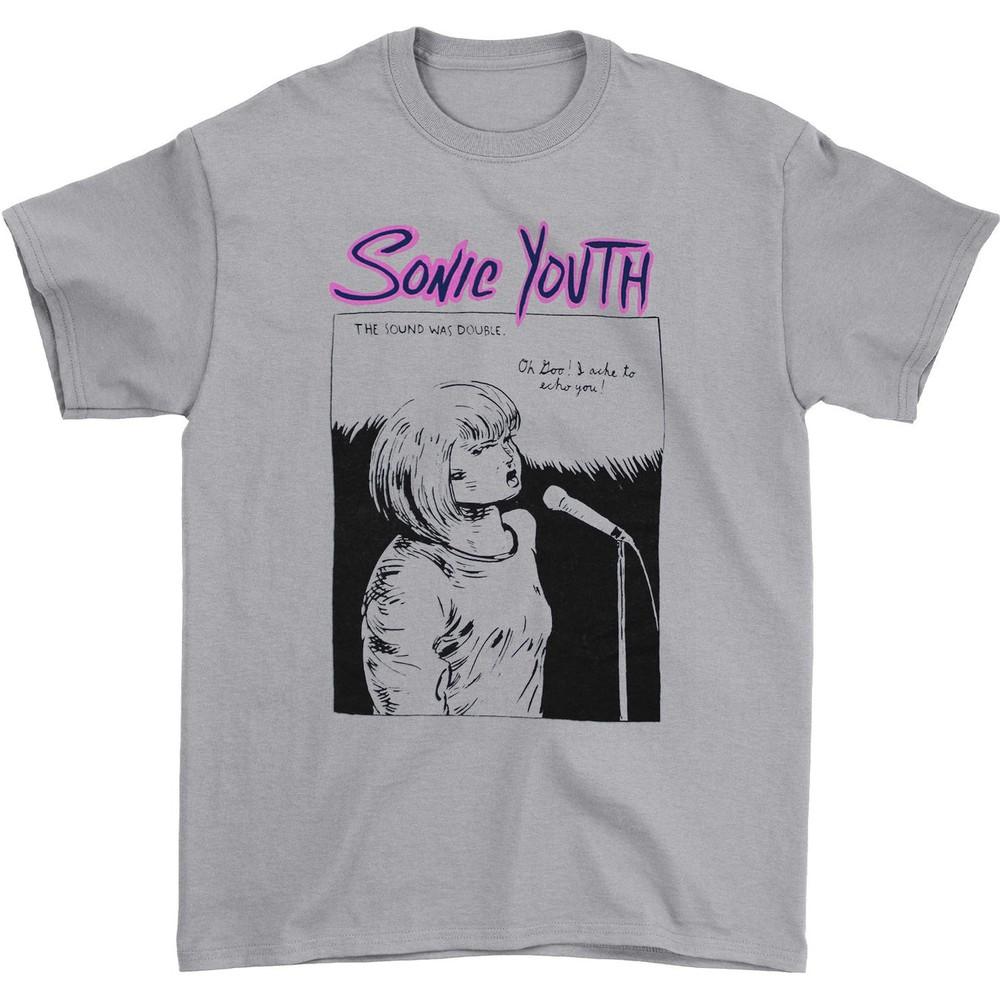 Sonic Youth Band Echo Graphic Tshirt S5XL Unisex T-Shirt XXXL