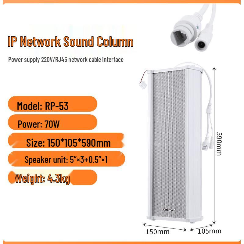 SAST RP53 Outdoor IP Network Speaker