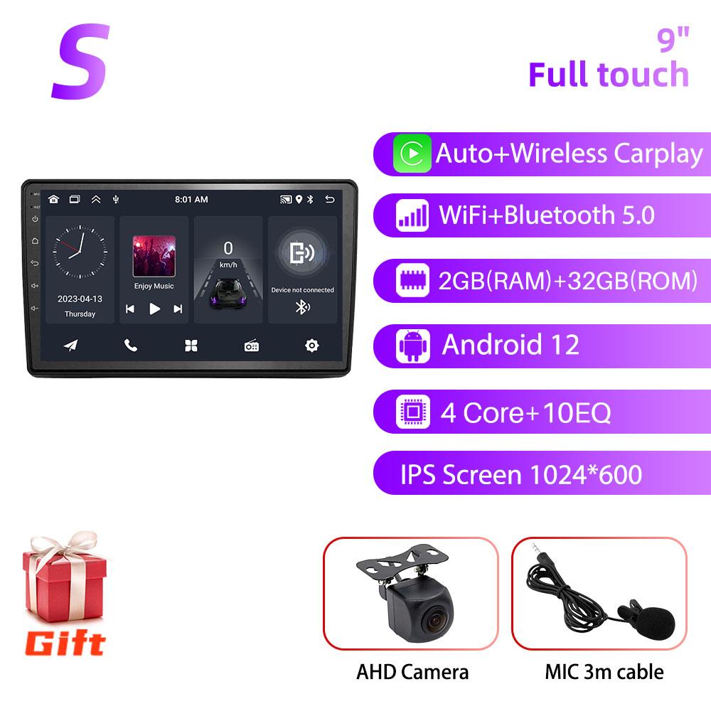 2Din Android Car Radio for Toyota Yairs Vitz Echo 1999-2005 CarPlay Car Multimedia Player GPS Navigation Autoradio Head Unit
