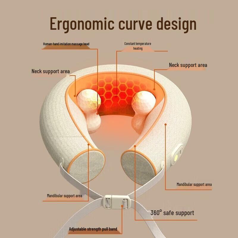 Hezheng U-shaped Neck and Shoulder Massager with Heat
