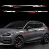 2 PCS Car Body Waistline Stickers Long Stripes Vinyl Decals Waterproof Personalized Car Styling Decoration Stickers Accessories