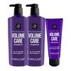 Volume Care Purple Collagen Shampoo 680ml X2 + Treatment 180ml