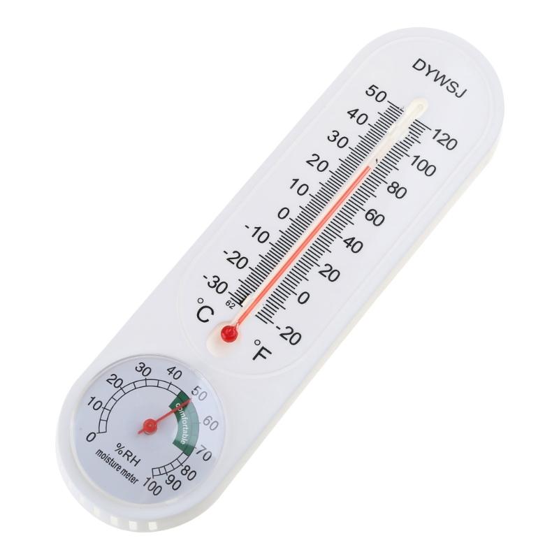 Outdoor/Indoor Thermometer Hygrometer Humidity Meter Thermometers Temperature Humidity Gauge Meter for W/ Celsius/Fahren
