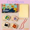Shadow Matching Puzzle For Kids With Wooden Animal Shapes For Early Education And Brain Development