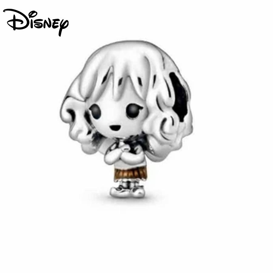 925 Silver Pendant Mickey Winnie Cute Series Charms Beads Fit Bracelet Necklace Women DIY Festival Luxury Jewelry Gifts