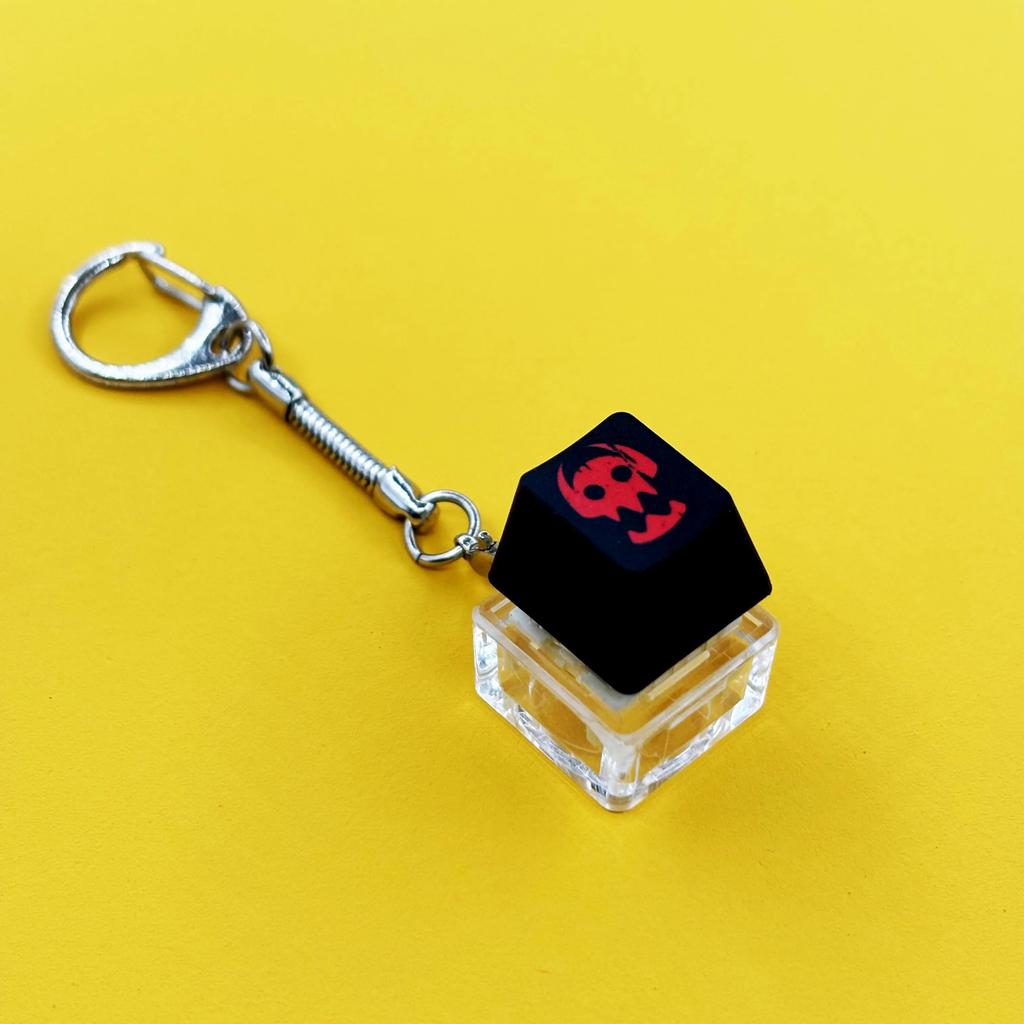 Keyboard Key Toy Party Stress Relief DIY Fidget Button Keycap Fidget Keychain Keyboard Keychain Toys Finger Keyboard
