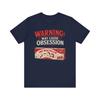 Vintage Retro _WARNUNG KANN BESESSENHEIT VERURSACHEN_ T-Shirt Damen Herren Grunge Ästhetik Y2K Streetwear One Wish Willow Locker Lässiges Top