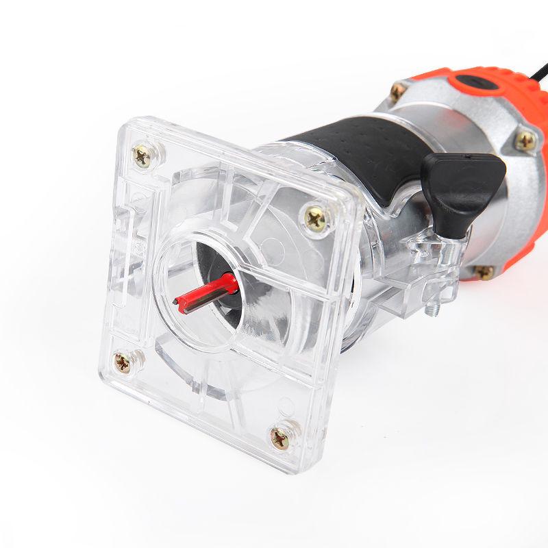 Industrial-Grade Multi-Functional Electric Router: Upside-Down Wood Trimmer & Carving Tool for Holes In Aluminum & Plastic Panels