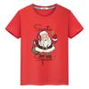 Santa Claus Graphics T Shirt for Kids Boy 10years Cotton Tops Anime Short Merry Christmas Cute Tees Y2k One Piece Girls Clothes