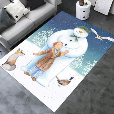 2025 New The Snowman Carpet Rug for Living Room Bedroom Home Sofa Decoration,Kids Play Non-slip Floor Mat210