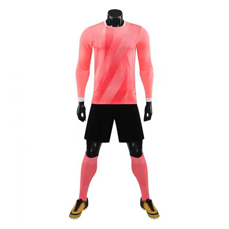 Quick Dry Long Sleeve Cycling Jersey Set Unisex Training Uniform Adults Kids