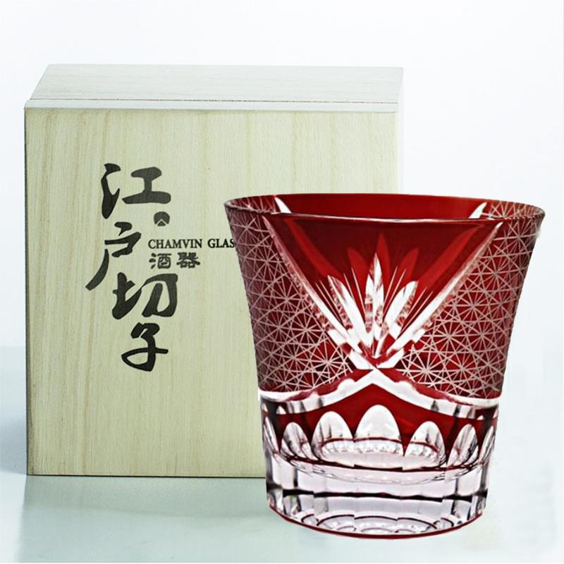 CHAMVIN Limited Edo Kiriko Japanese Glass