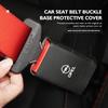 Car Seat Belt Buckle Anti-scratch Protector Cover Accessories For Opel Astra H G J Insignia Corsa Zafira Meriva Mokka Kt2