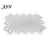 Romantic Simple Design Placemat White Lace Placemat, Foldable Soft Anti-Wrinkle Table Mat, Heat And Bark-grain Resistant Non-Yellowing Durable Dining