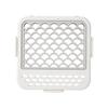Heat Resistant Silicone Dishwasher Basket for Kitchen Tool Cutlery Elastic Meshes Structure Easy Cleaning Drying Rack