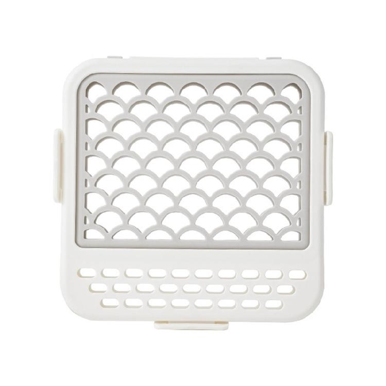 

Heat Resistant Silicone Dishwasher Basket for Kitchen Tool Cutlery Elastic Meshes Structure Easy Cleaning Drying Rack 1