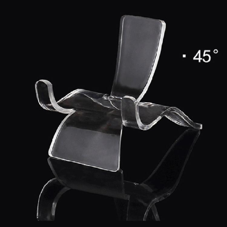 Gemstone-Small Collectibles Display Stands Acrylic Chair Shape Display Holder
