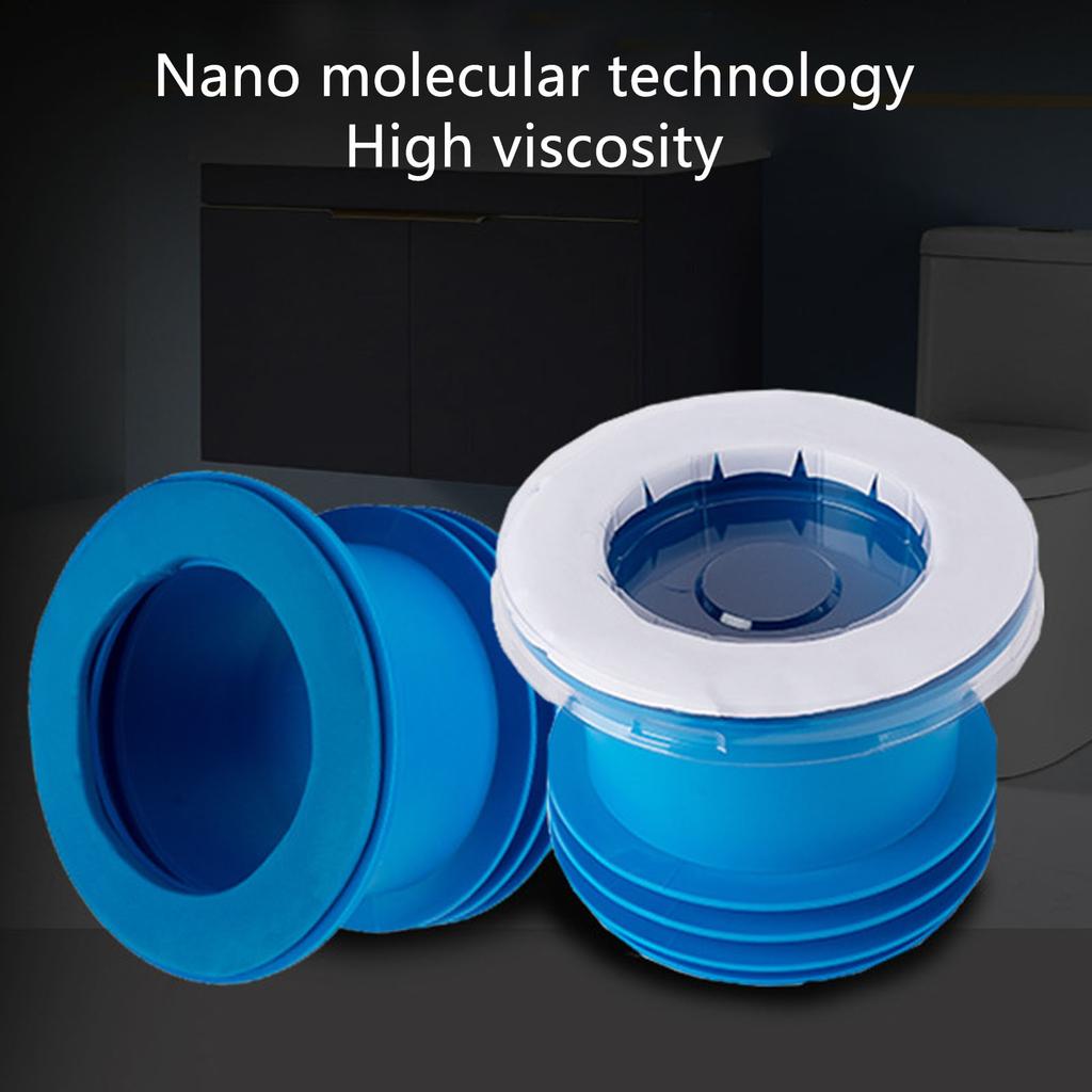 Toilet Sling Odor Resistant Lkproof Multifunctional Rubber Toilet Gasket