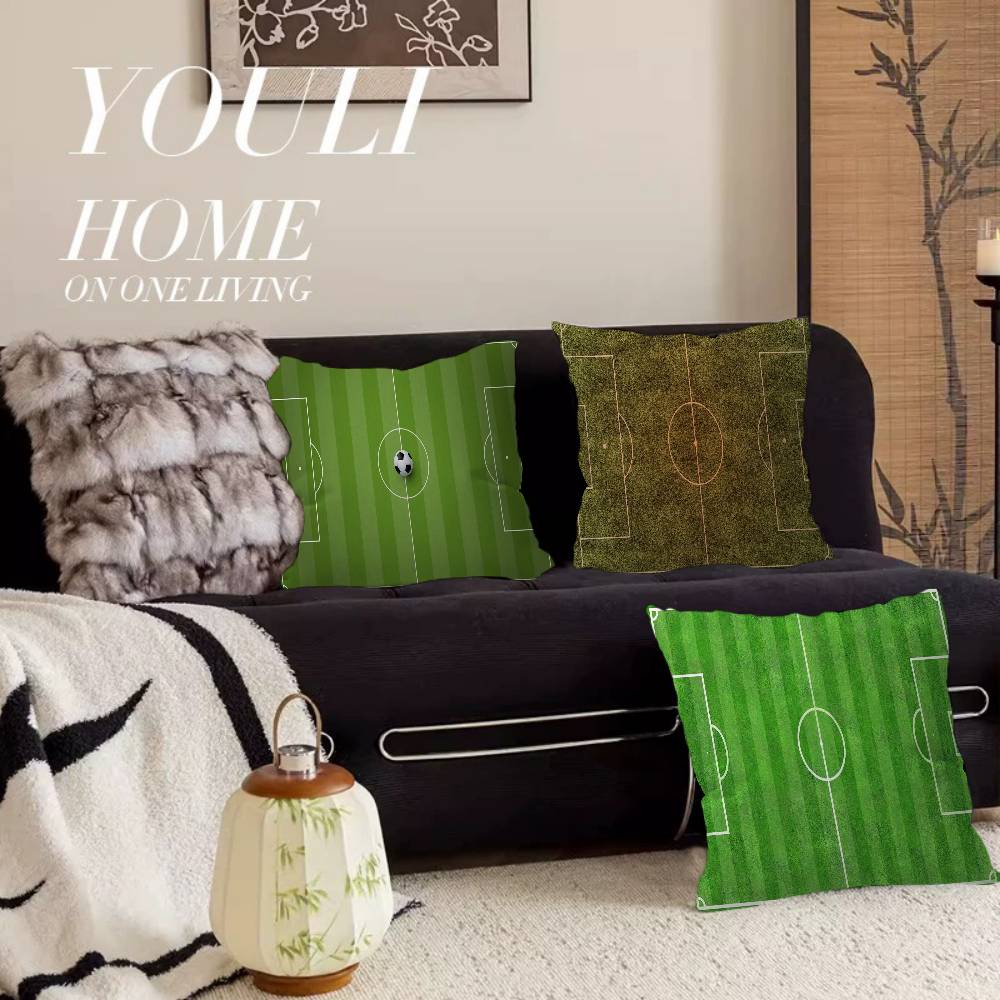 Football Field Pillow Cushion Cover Pillowcase Living Room Sofa Home Decor