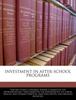 The Investment In After-School Programs Book