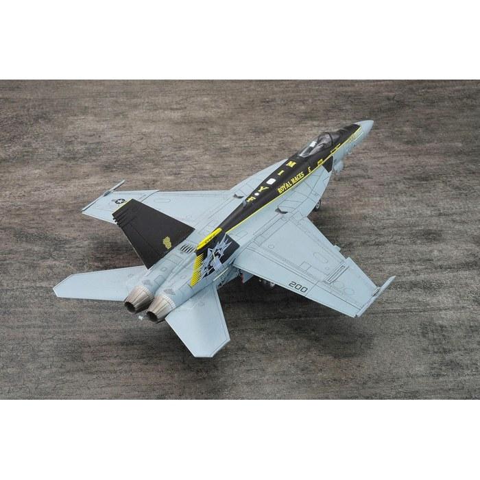 PLATZ 1/72 US Navy F/A-18E Super Hornet VFA-27 Royal Maces Plastic Model AE-38 (Aircraft) Approx. 253mm