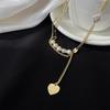 Romantic Love Heart Natural Baroque Freshwater Pearl 14K Gold Filled Female Necklace For Women Wedding Gifts No Fade
