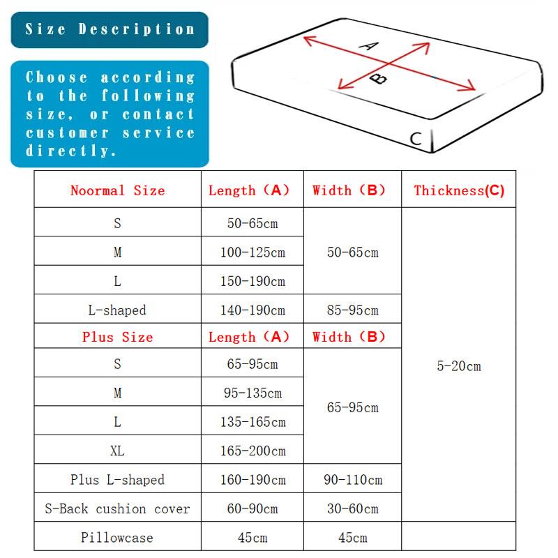 Thick Velvet Sofa Covers Plush Elastic Slipcover All Inclusive Couch Cover for Dining Room Living Room