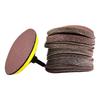 4-inch Round Flocking Sandpaper Discs