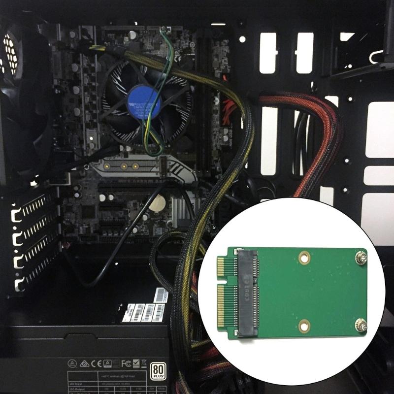 Schützende Mini-PCIE-Konvertierungskarte Mini-PCIE-Adapterkarte zum Testen von Geräten ohne Leistungsbeeinträchtigung