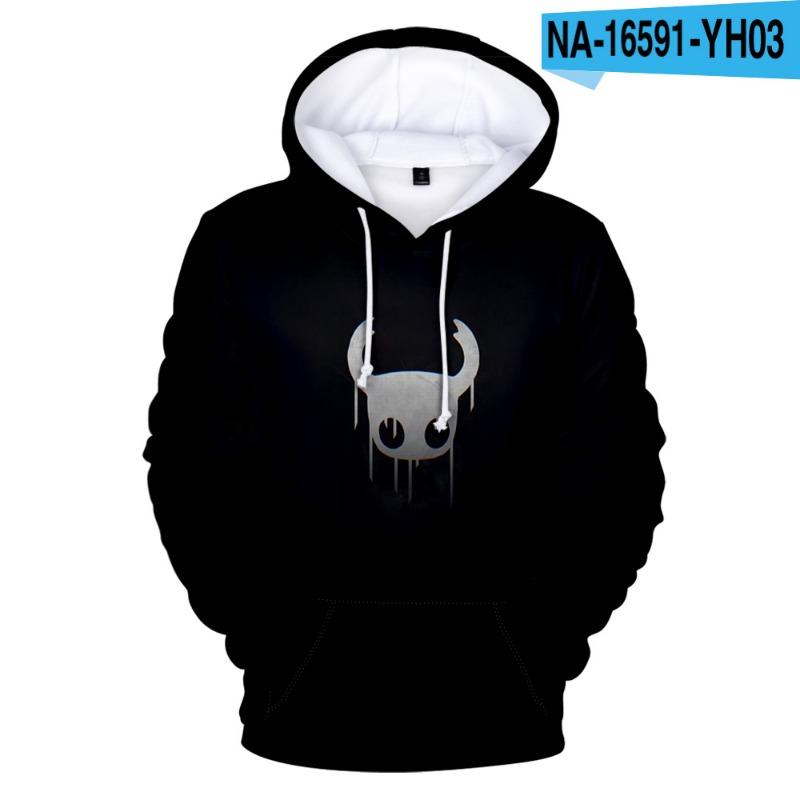 Hollow Knight Hoodies 2025 Vintage Merch Hoodie Men and Women Hip-hop Sports Pullover Sweatshirt