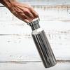 Captain Stag Sports Bottle Water Direct Drinking Double Stainless Vacuum Insulation Heat Retention Cold HD 1000ml Silver Mirror Finish UE-3553