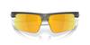 Oakley Sunglasses Frame Color Matte Olive Lens Prizm 24K Polar 68mm 0OO9400, (Front) Ink, Color