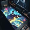 Kawaii Japan Anime Mouse Pads Computer Gamer Mats Extended Pokemon Eevee Laptop Keyboard Rug Laptop Gaming Rubber Deskmat Carpet