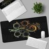 HD Printing MousePad Game Monster Hunter Wilds Mouse Pad Natural Rubber Keyboard Mat Office Desk Mat Computer Gaming Accessories