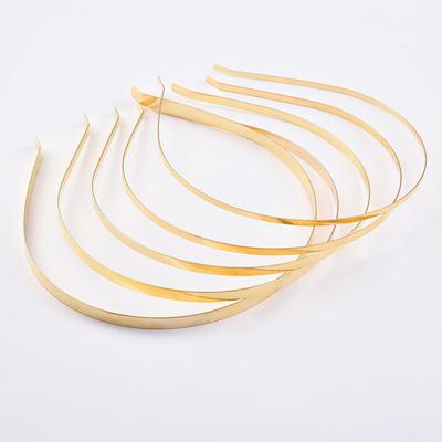 Opaski ze stali nierdzewnej Gładkie metalowe obręcze do włosów Uniwersalne opaski do włosów Dla kobiet Dziewczynka Złoty Srebrny Czarny Akcesoria do włosów Nakrycia głowy