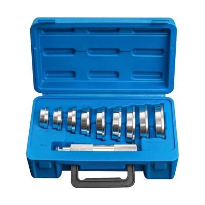 Bearing Press Kit, 10PCS Aluminium Alloy Bearing Race and Seal Driver Set with Seal Driver & 9