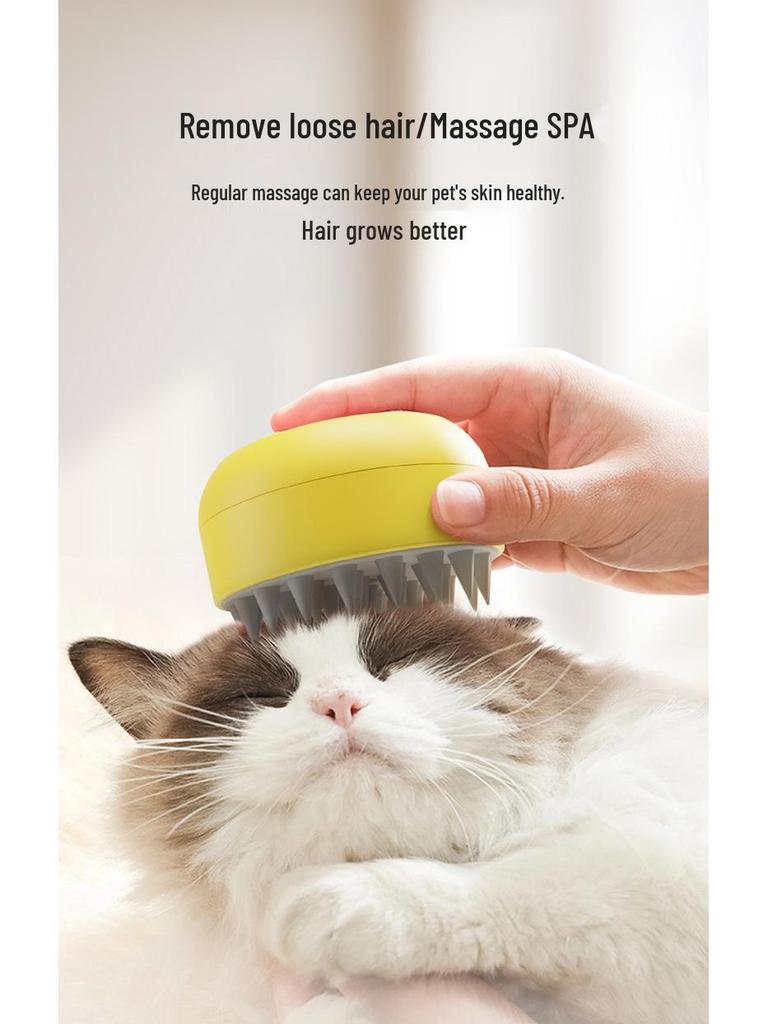 Pet Spray Massage Comb: Anti-Shedding & Bath Brush for Cats and Dogs