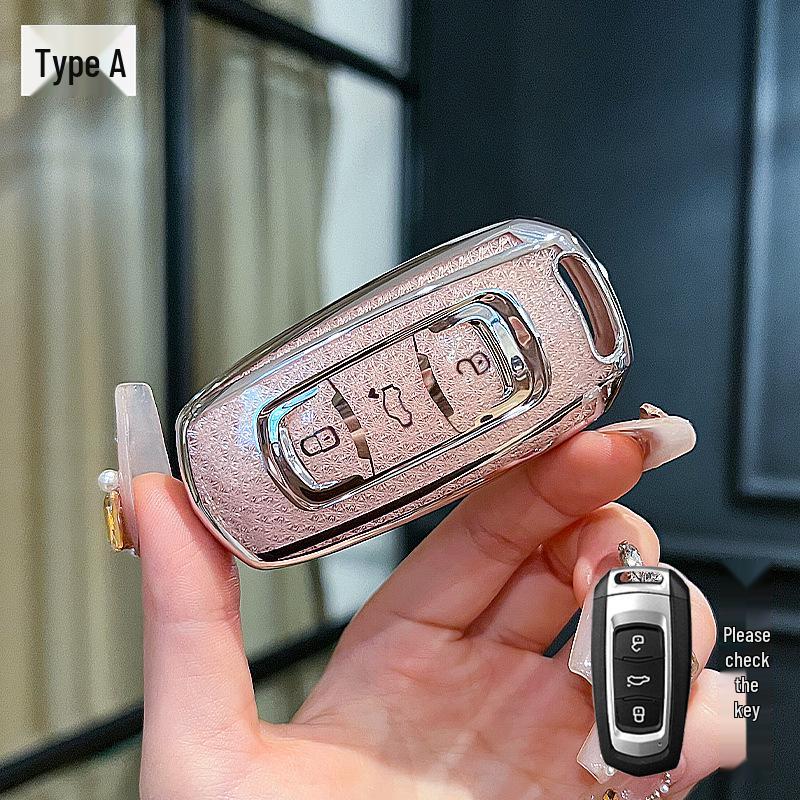 Geely Key Case for Binyue, Boyue, Emgrand GL, Binrui, Borui, Xingrui, and Xingyue Models; Featuring a Stylish Girls' Buckle