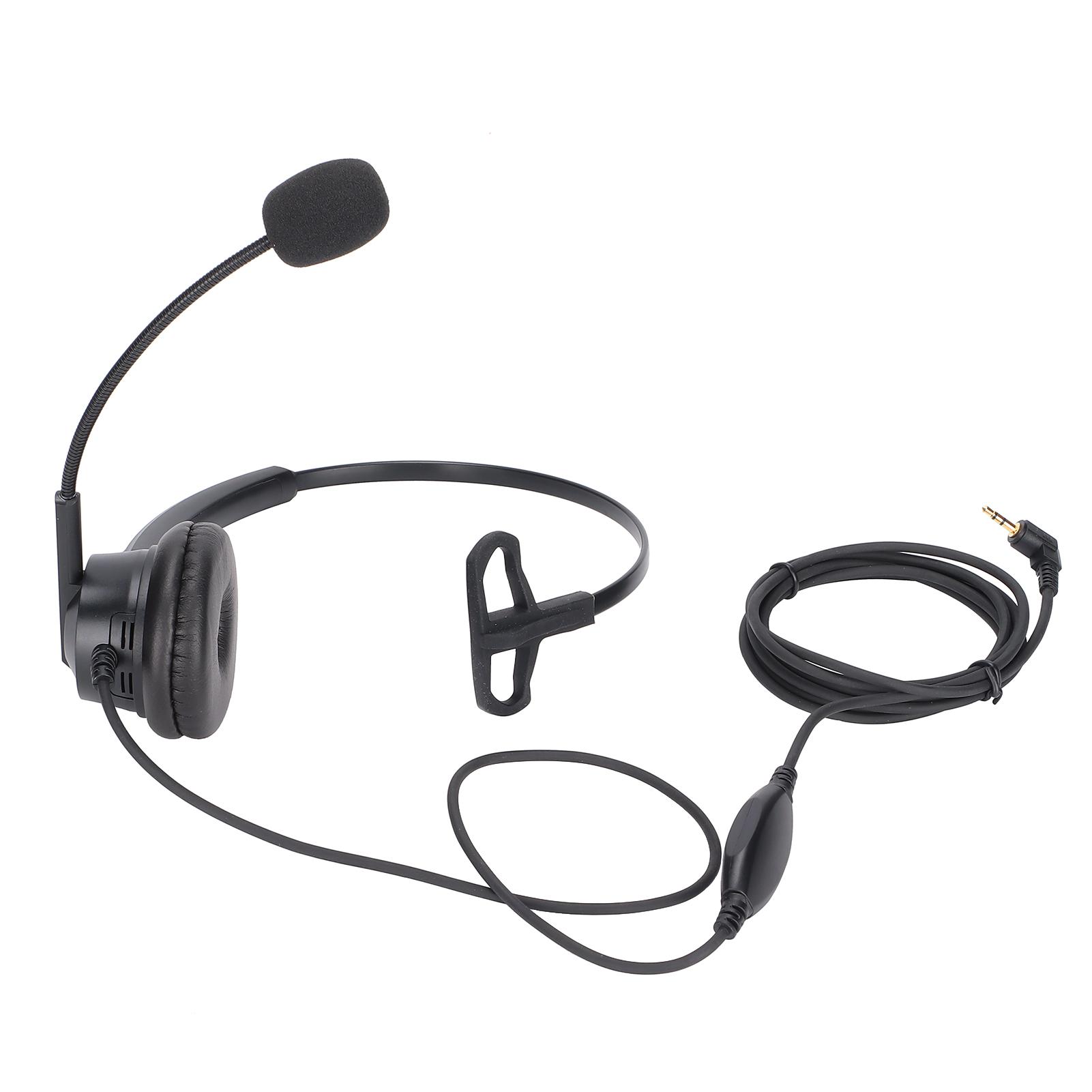 

H600‑2.5VA Business Headset 2.5mm Phone Headset with Microphone and Adjustable Volume